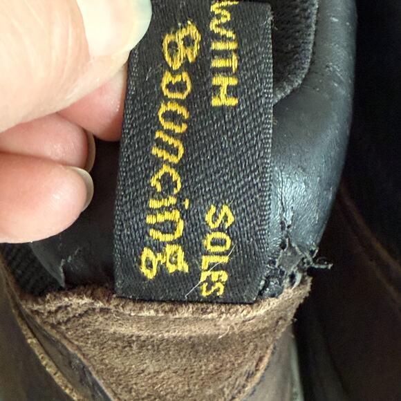Dr Martens Industrial Steel Toe Boots Mens 12 Brown Slip Resistant Comfort main image 14